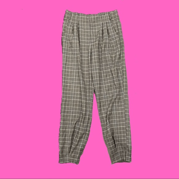 GARAGE PLAID PANTS - Picture 1 of 2